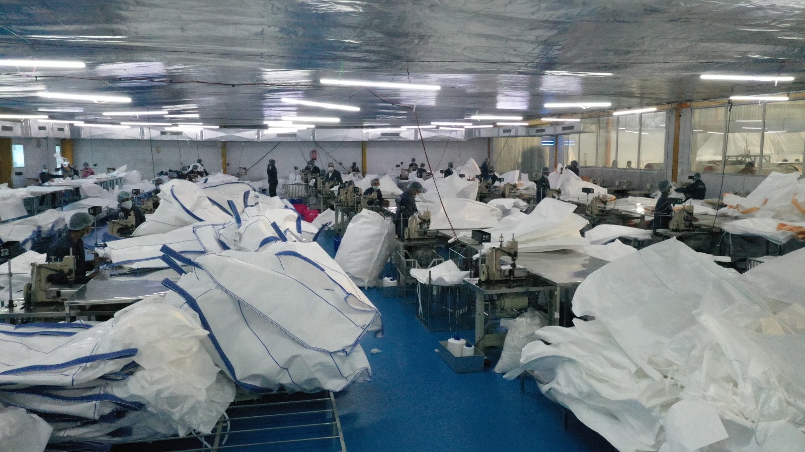 Currently we are manufacturing 8000 bags per day.